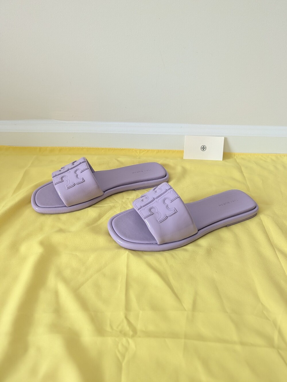 Tory Burch Double T Sport Slide Sandals - Picture 3 of 5